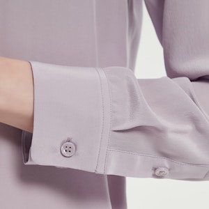 Women Versatile Long-Sleeved Everyday Silk Blouse