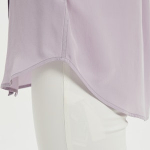 Women Versatile Long-Sleeved Everyday Silk Blouse