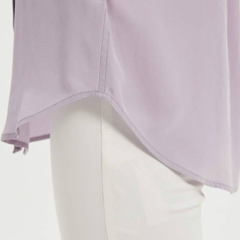 Women Versatile Long-Sleeved Everyday Silk Blouse