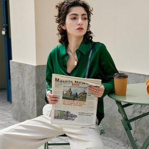 Luxury 30 Momme Timeless Classic Silk Blouse for Women
