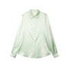 Long Sleeves Classic Silk Blouse for Women  Color