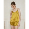 Sexy Silk Camisole Set Color