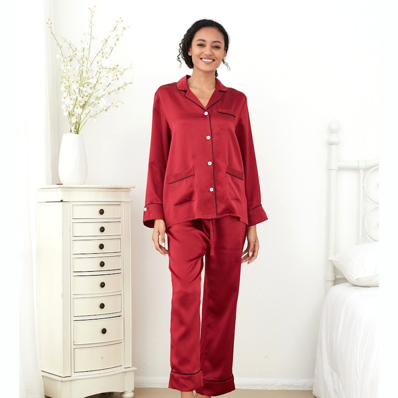 RachelSilk Classic Silk Pajamas For Women