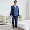 Men's Classic Couple Matching Silk Pajamas Color