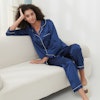 Classic Silk Pajamas Set For Women Color