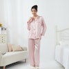 Women's Classic Full Length Silk Pajamas Color
