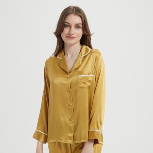 Women Chic Silk Pajamas