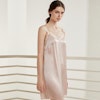 [CLEARANCE] Women Elegant Silk Chemise With Lace Color