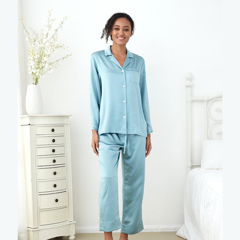 RachelSilk Simple Silk Pajamas For Women