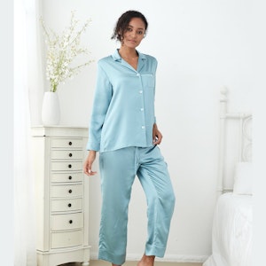 RachelSilk Simple Silk Pajamas For Women