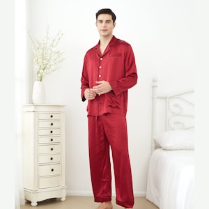RachelSilk Classic Silk Pajamas For Men
