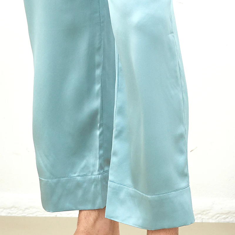 RachelSilk Simple Silk Pajamas For Men